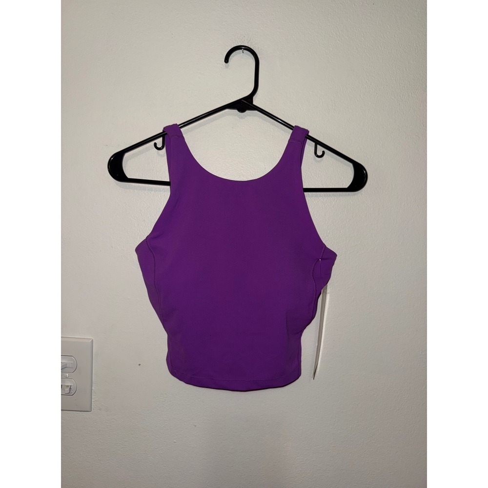 Lululemon Align High Neck Tank Size 4 Moonlit Magenta NWT